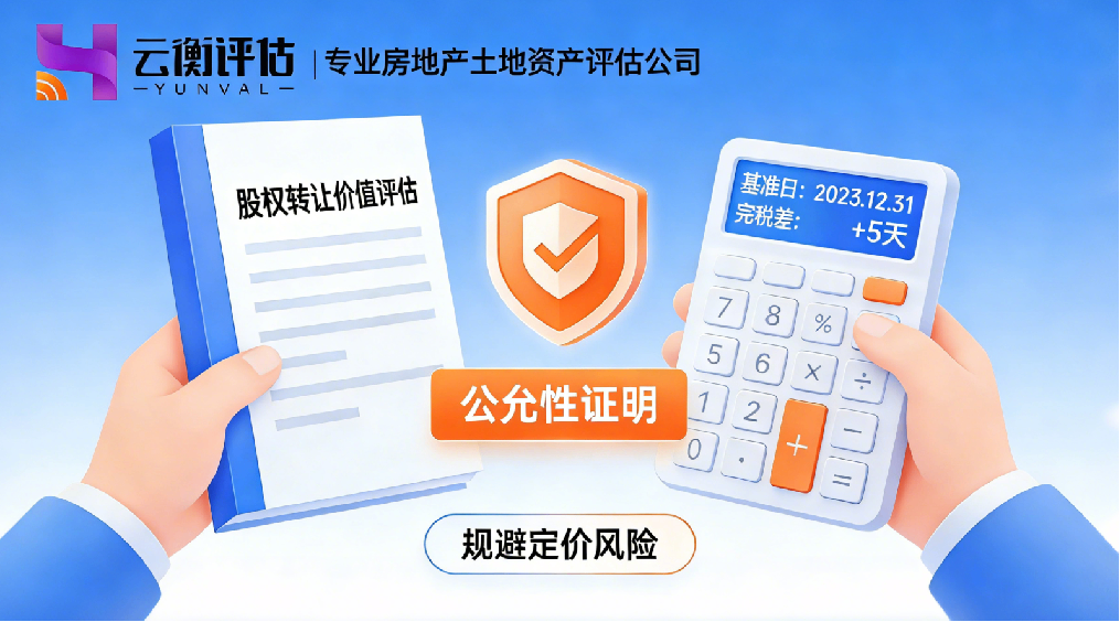 云衡评估：股权转让环节