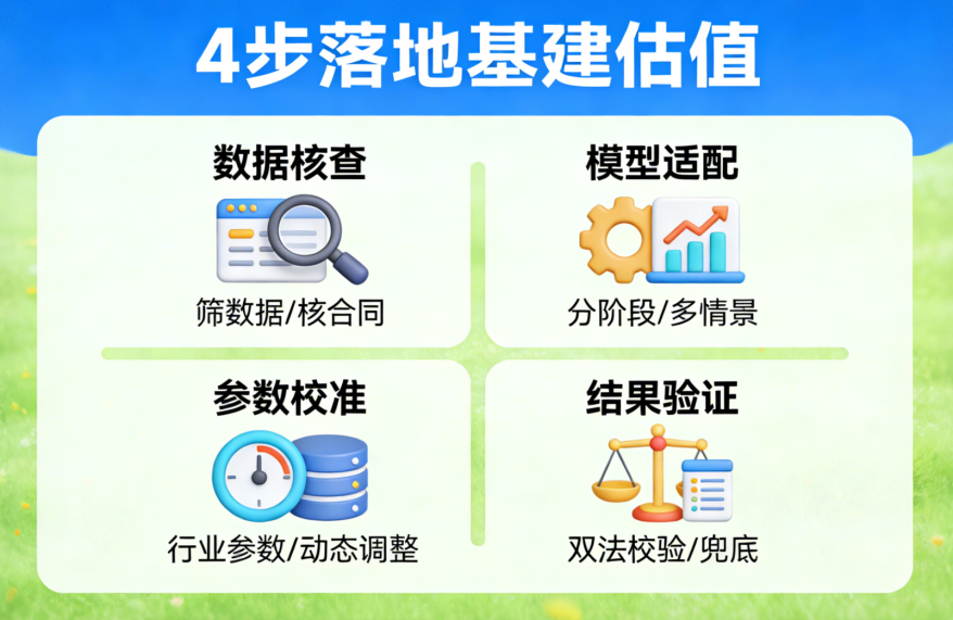 云衡评估四步落地基建估值框架