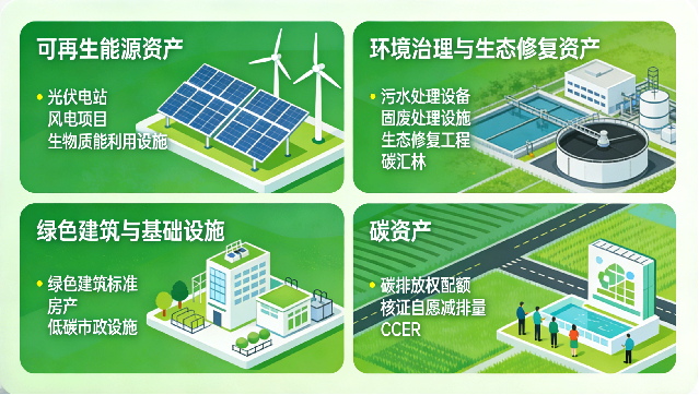 绿色资产的界定与分类标准