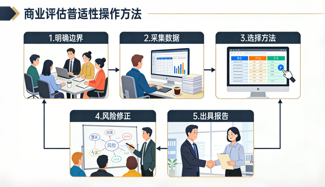 云衡评估商业评估普适性操作方法