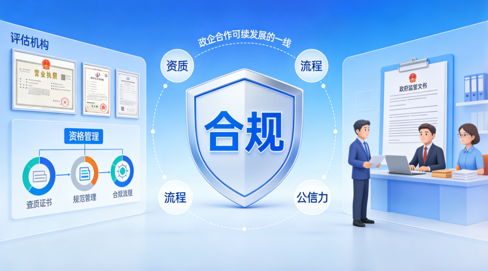 聚焦合规导向的合作底线，展示评估机构坚守合规要求的核心要素