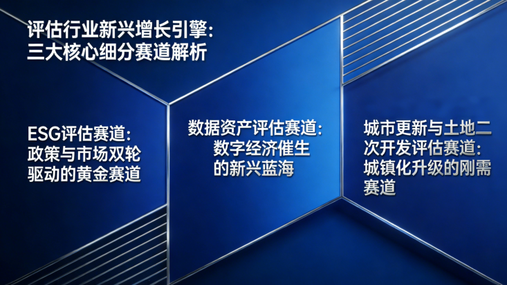 评估行业新兴增长引擎：三大核心细分赛道